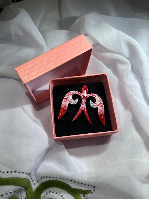 Этно - брошь. Ручная работа!