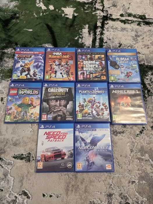 PS4 Pro 1TB + 10 Jocuri + 2 Controllere