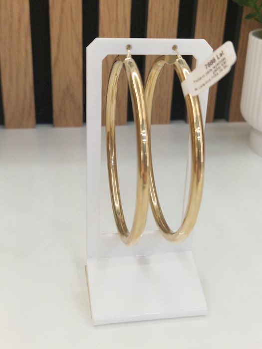 Cercei Aur 14k Greutate 14.00gr Garantie!#37674