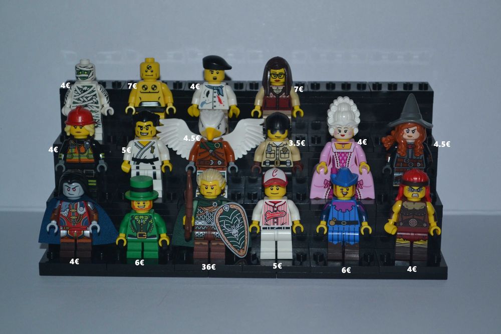 LEGO минифигурки- Collectible Minifigures, Space, Spongebob, NEXO и др