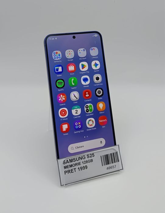 Amanet Royal: Samsung S25, Memorie 128GB
