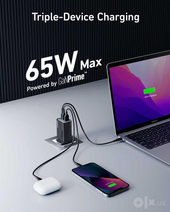 Anker A2668 65W GaNPrime zaryadnik (Original)