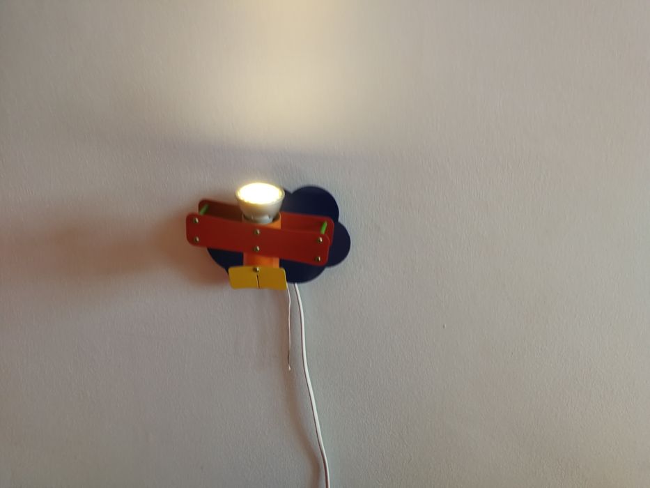 Полилей и нощна лампа със самолетчета. LED