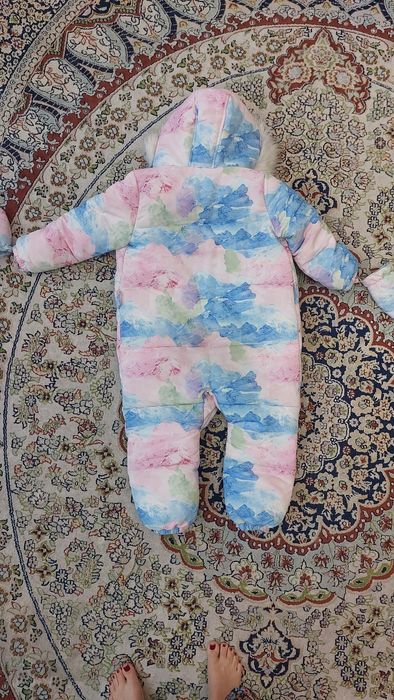 Зимний комбинезон для девочки 110