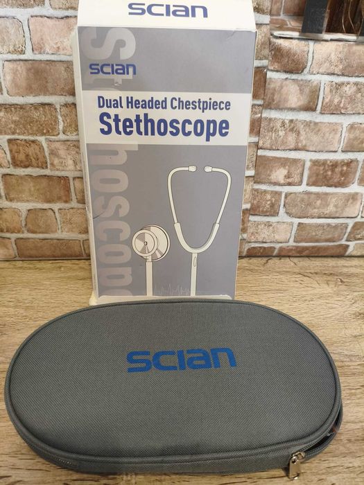 Stetoscop SCIAN Dual Head – Albastru