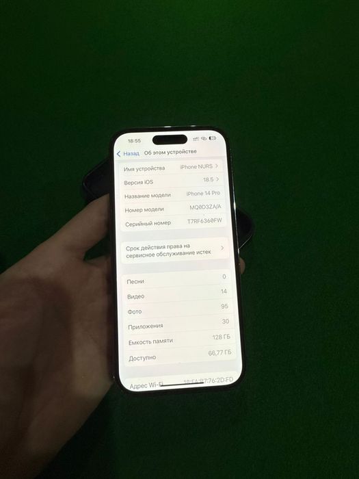 Продам iphone 14pro 128g