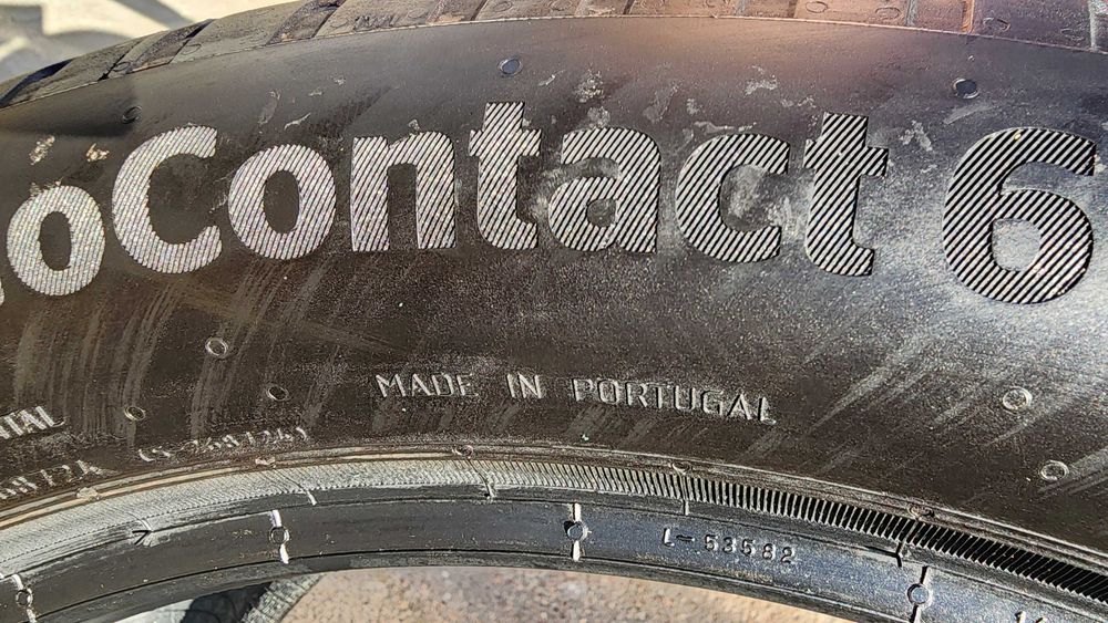 255/45/20 и 285/40/20 разниширокие Continental Eco Contact 6