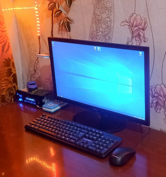 Компьютер SSD + клавиатура + мышка