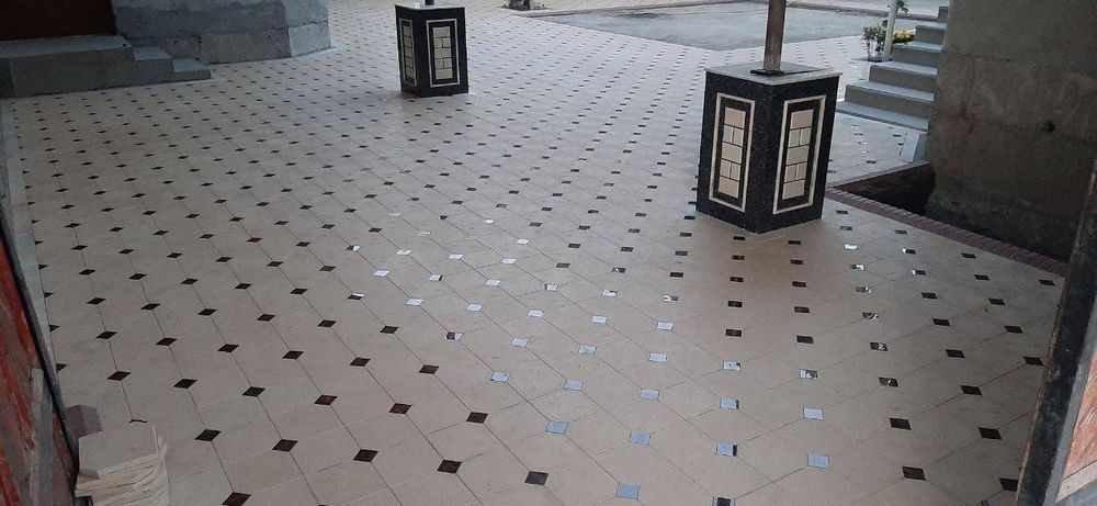 Брусчатка( укладка) терамиз стяжка қуямиз