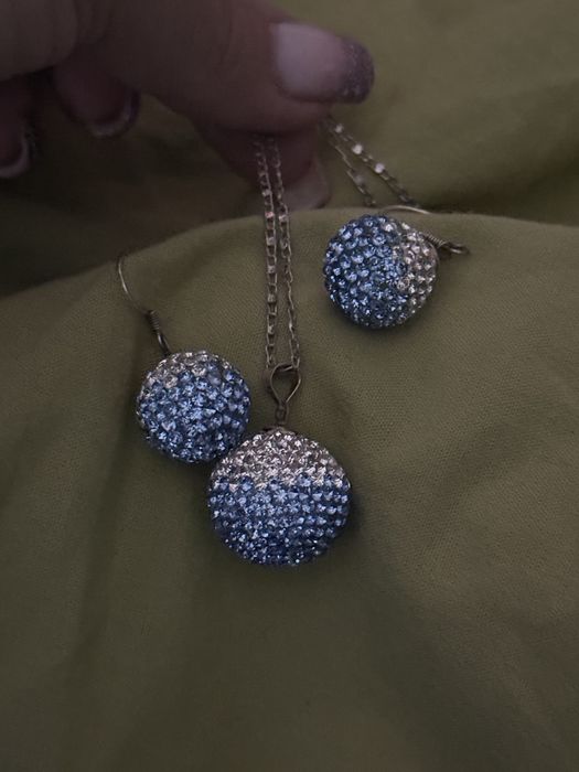 Сет колие и обеци