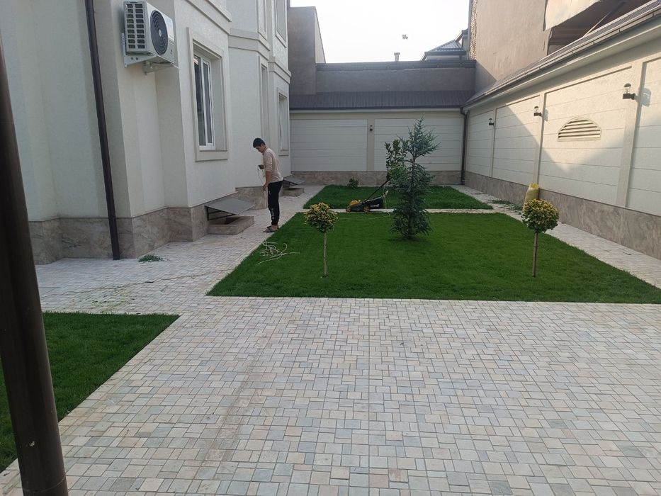 Газон посевной рулонний