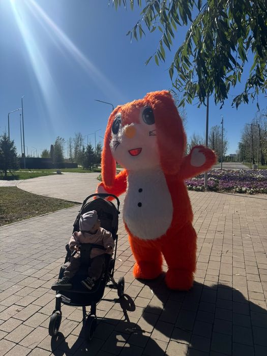 Мишка зайчик панда ростовые куклы