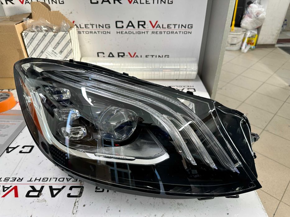 Фар фарове Mercedes S W222 Facelift USA Мерцедес 222 Фейс Американски
