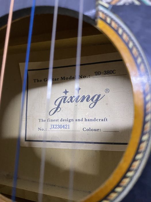 Гитара gixing размер 38