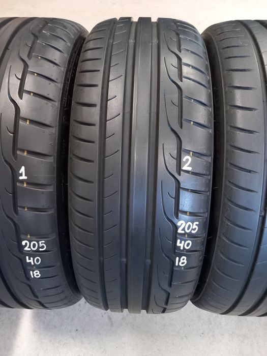 205/40R18 86W 4бр.DUNLOP RUN FLAT TECHNOLOGY Хомологация BMW
