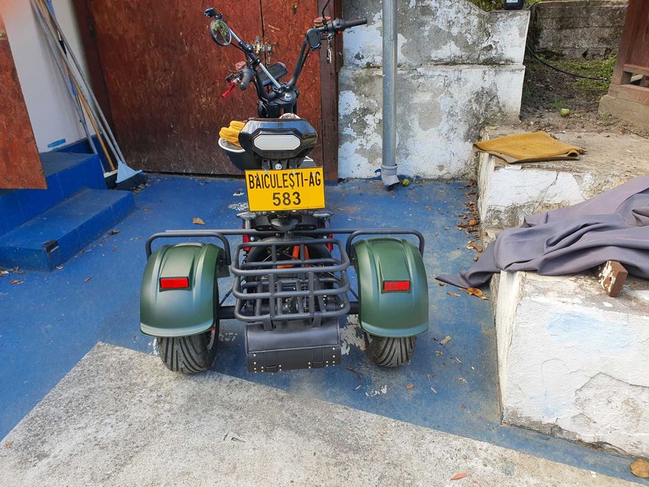 Triciclu citycoco roti groase