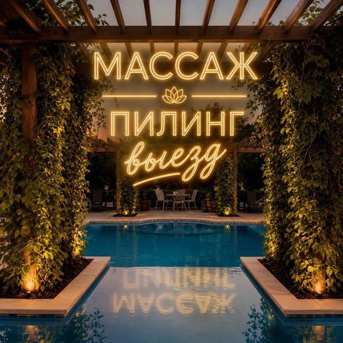 Массаж на выезд.