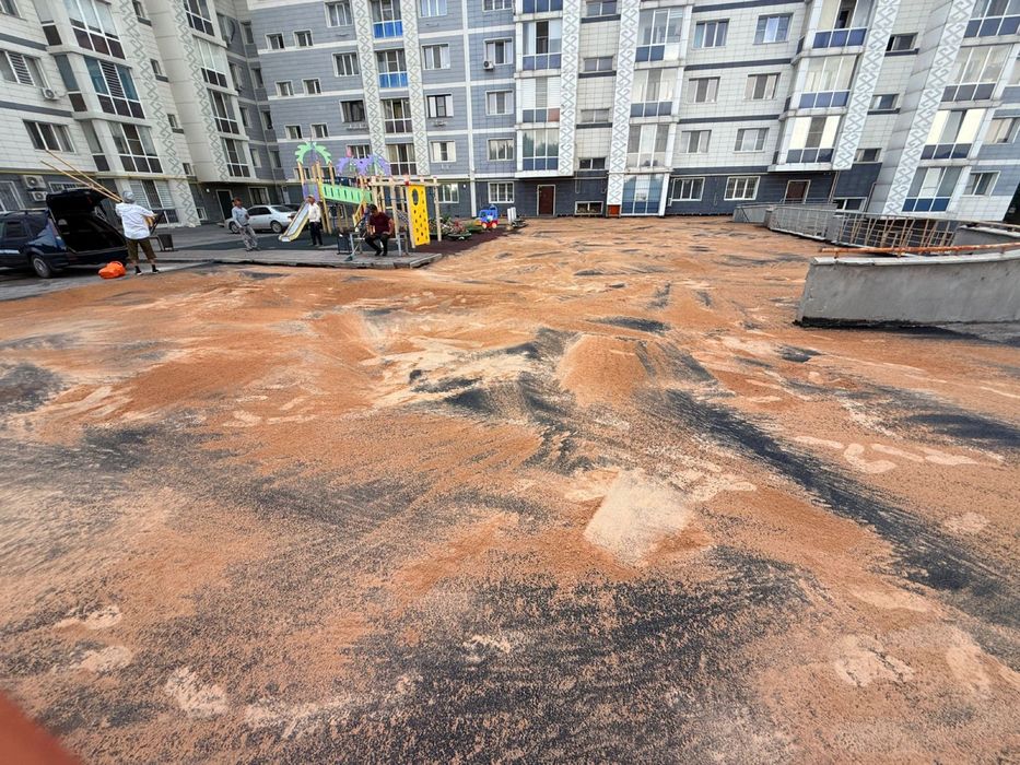 Асфальт Асфальтирование Укладка Асфальта