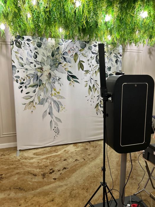 Porumbei Cabina foto Selfie 360 Laser Fum Greu Baloane cu fum