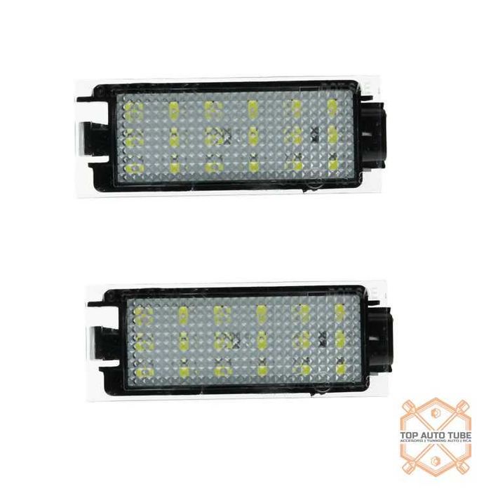 Lampi led numar inmatriculare Renault Clio Megane Master Kangoo Laguna