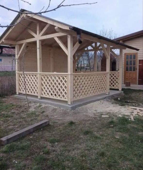 Foisoare lemn garaje terase