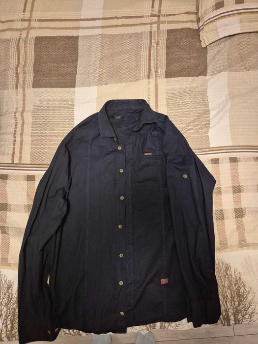 Мъжка риза с дълъг ръкав