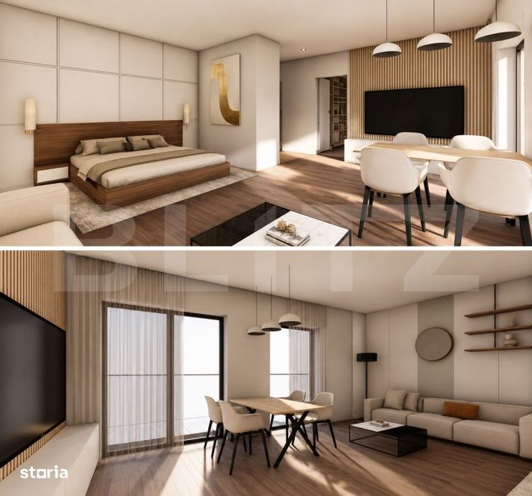 Studio, 56.22 mp, ansamblu cu 0% Comision la Achizitie, zona Calea Sev