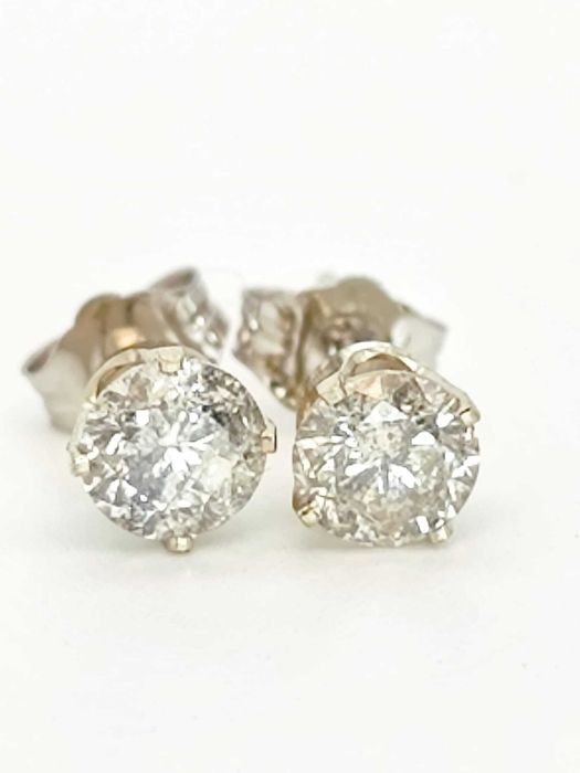 Cercei 14k diamante naturale 1.00ct