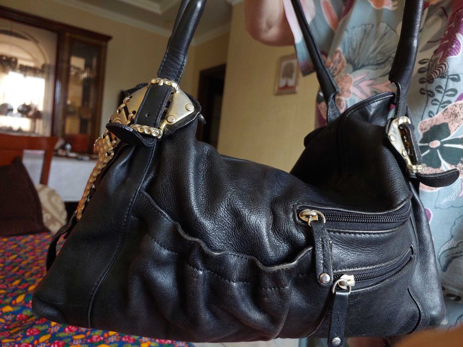 Сумка женская кожаная