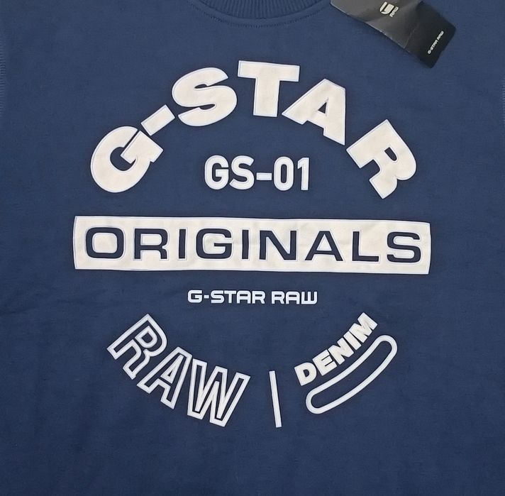 G-STAR RAW Sweatshirt оригинално горнище L памучен суичър горно блуза