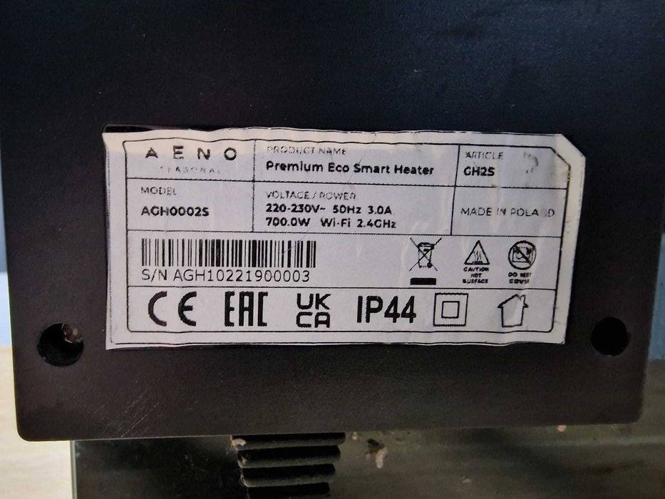 Panou Radiant Aeno Eco Smart 700W Infrarosu