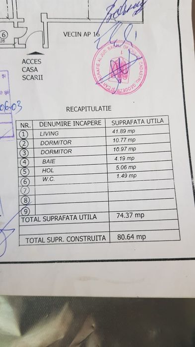 Vand apartament 3 camere..proprietar