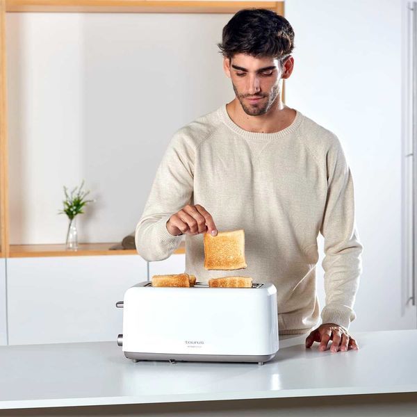 ПРОМО 2г Гаранция Нов Мощен Тостер TAURUS MY TOAST DUPLO, 1450 W