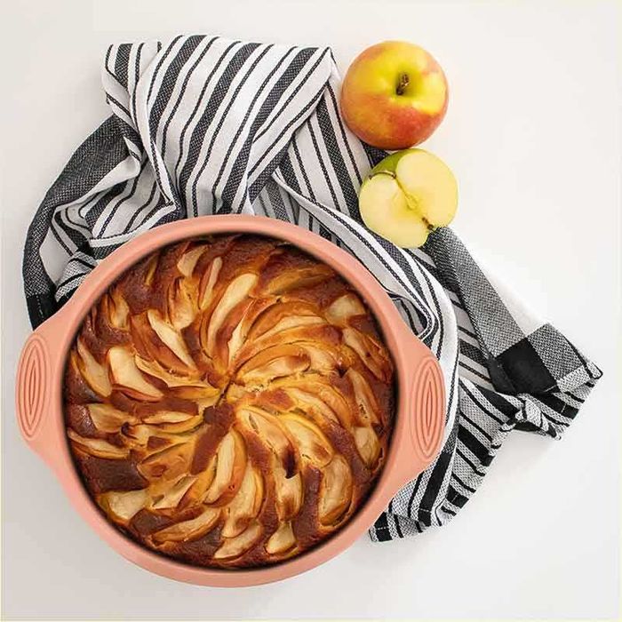 Силиконова кръгла форма за торта – модел вълни