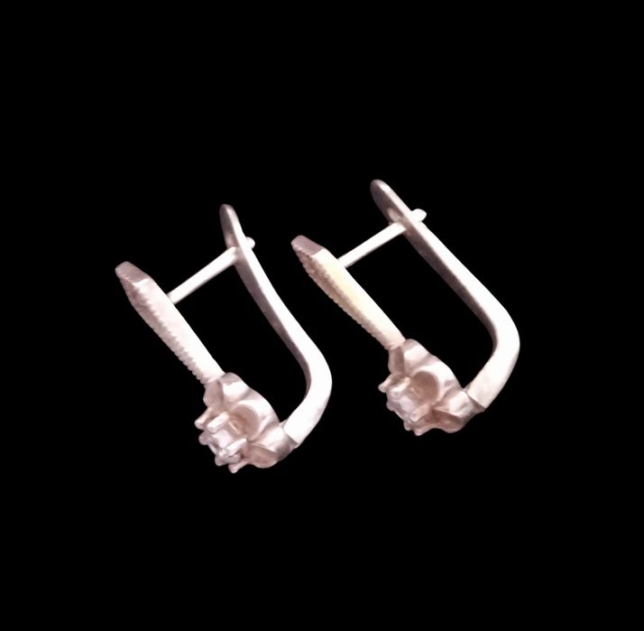 Серьги винтаж. 925 пробы