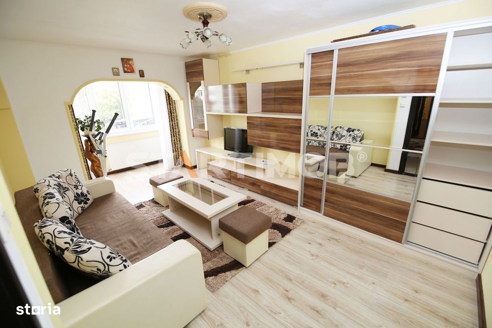 Apartament mobilat doua camere cu parcare Calea Bucuresti
