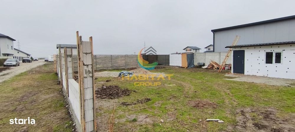 Teren intravilan imprejmuit / Berceni - Vidra /300 mp
