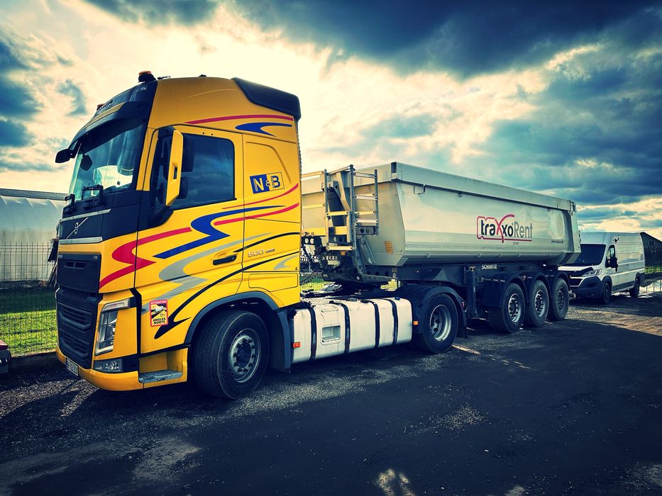 Ansablu Basculabil Volvo FH500 + Schmitz 2020