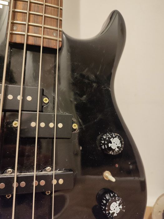 Bass Dimavery - LED Fretboard, Ibanez pickups