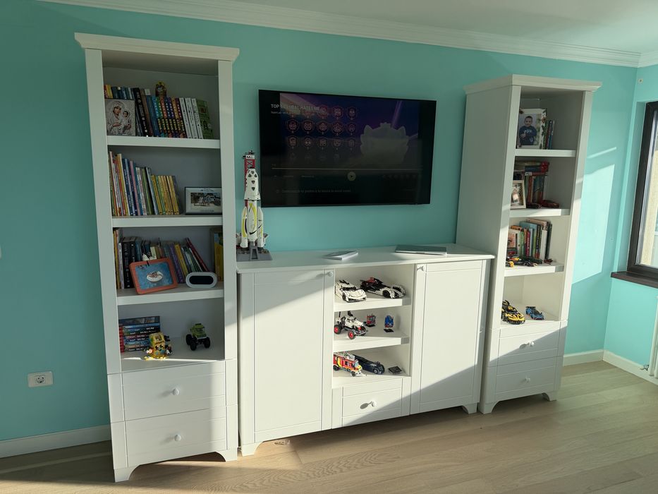 ‼️ Mobila Camera de Zi  Mobexpert Simple White‼️