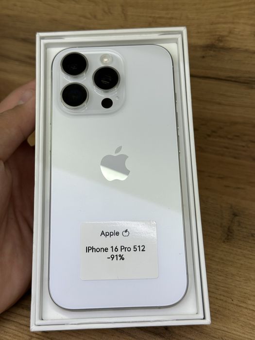 Айфон 16 про 512гб АКБ 91%