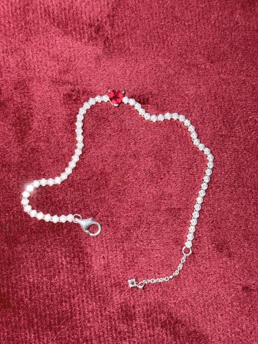 Bratara tenis Pandora inima