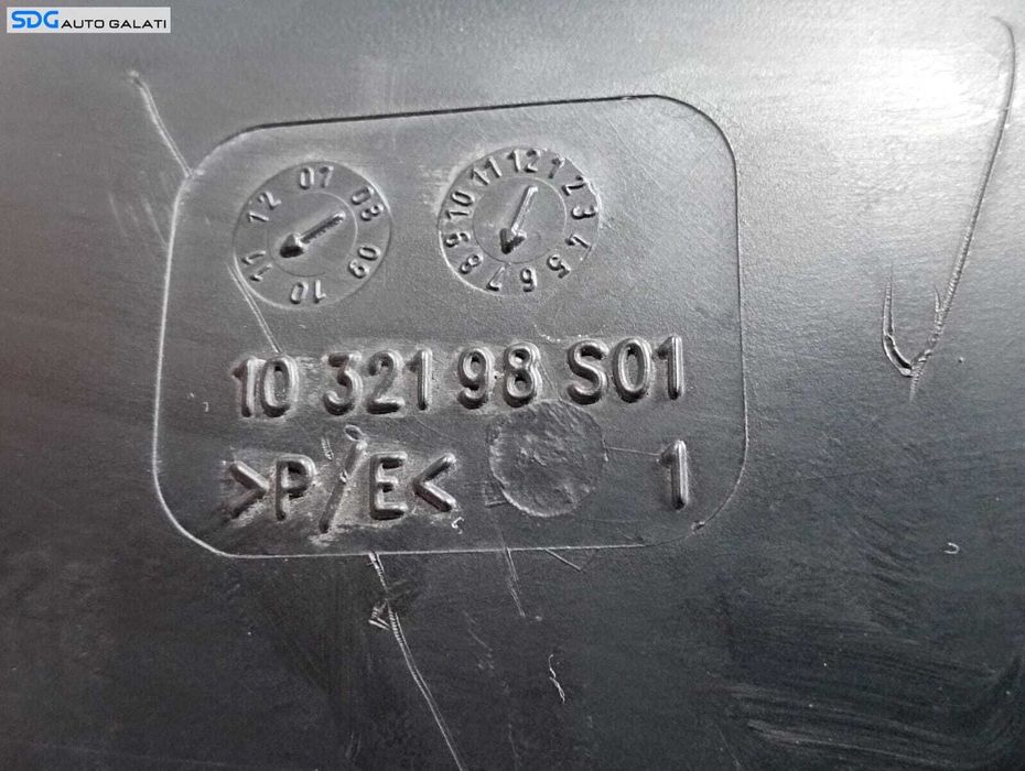 Furtun Conducta Tub Tubulatura Admisie Aer Renault Megane 3 1.6 DCI 2008 - 2015 Cod 1032198S01 8200923144 [M4420]