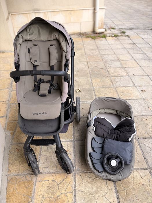 Easywalker Количка Harvey 3 Forest Green 2 в 1