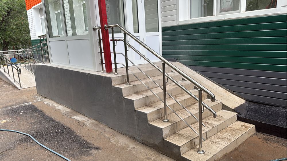 Перила из нержавеющей стали,лестницы.