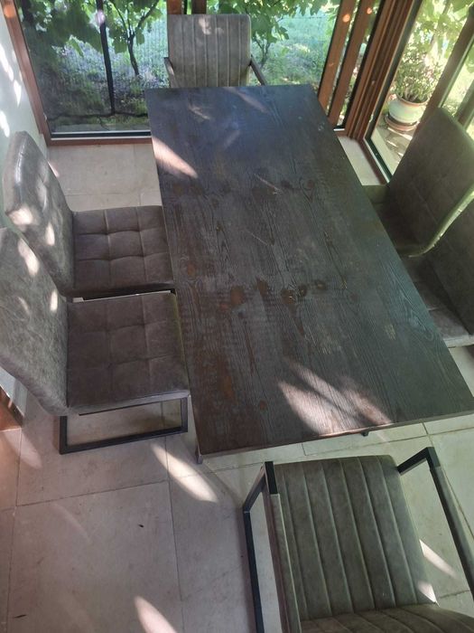 Set Masa si Scaune Mobexpert Impecabil