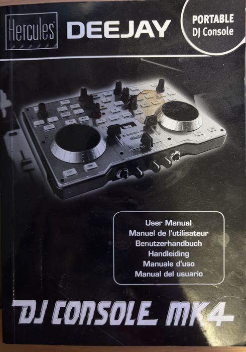 Dj console Hercules Mk4