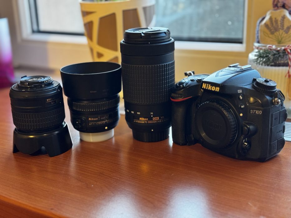 Nikon D7100 + obiective
