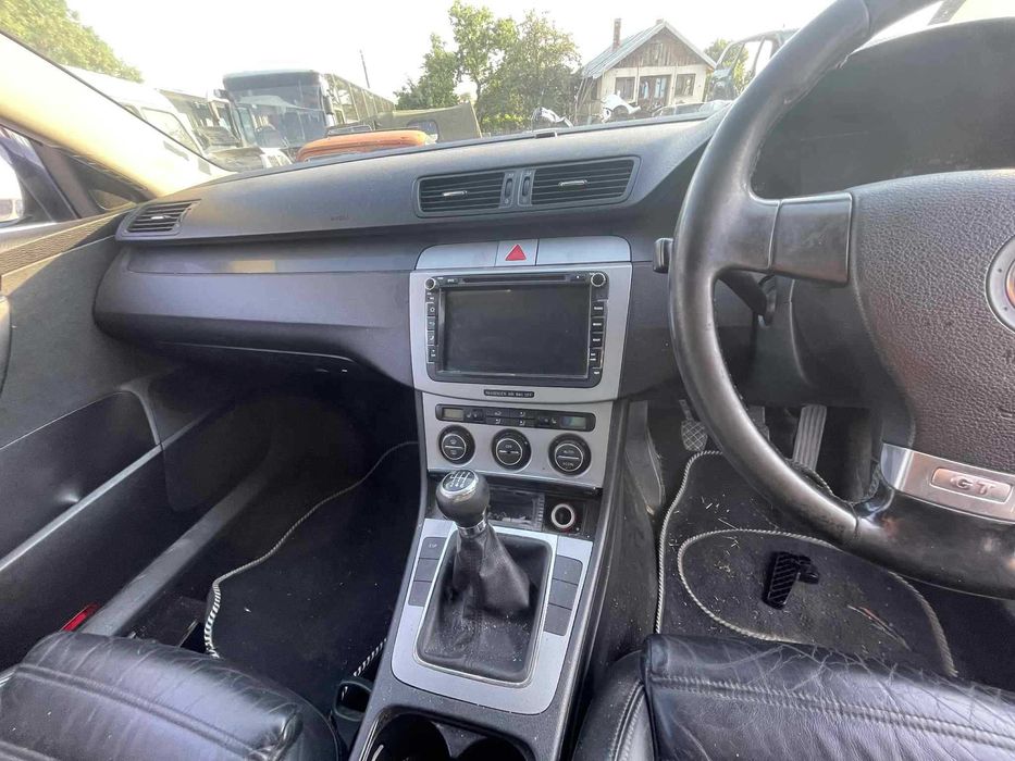 vw passat b6 2.0 tdi bkp на части пасат 6 кожа нави r17