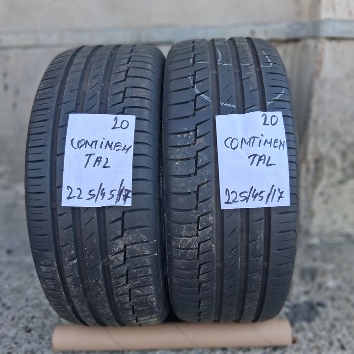 2×225/45/17VARA.CONTINENTAL 2020.Stare excelenta.